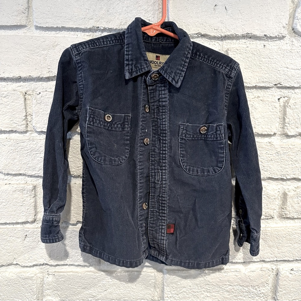 Vintage toddler corduroy shirt